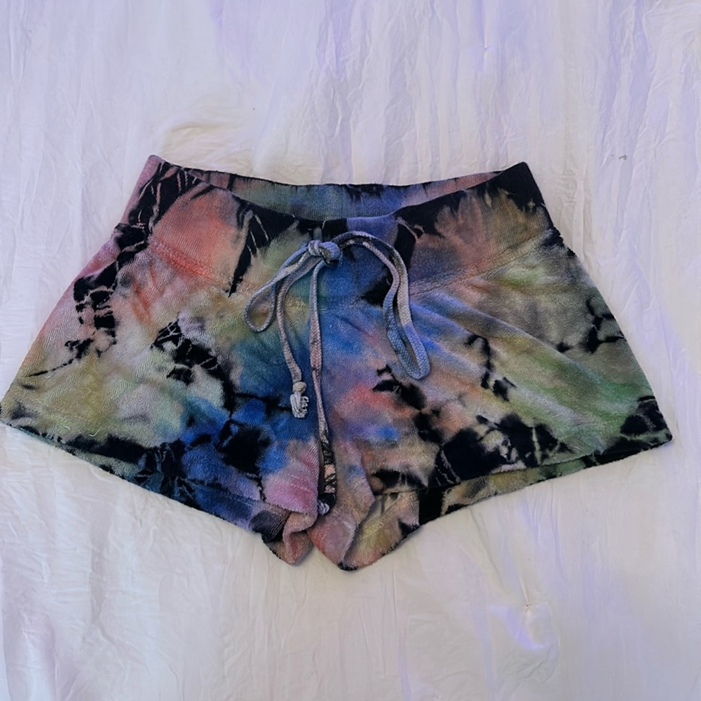 Hard Tail Forever Girls Tie Dye Shorts Sz XL / 16